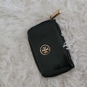 Tory burch key ring card case/wallet